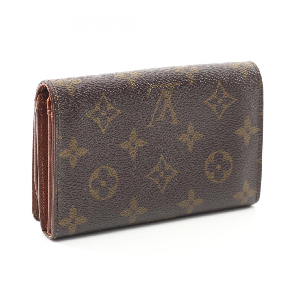 Louis Vuitton Porte Monnaie Bi-fold Wallet, Coated Canvas and Leather, Monogr... - Picture 2 of 9